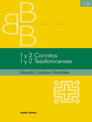 cover image of 1 y 2 Corintios. 1 y 2 Tesalonicenses